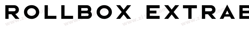 Rollbox ExtraBold字体转换 Rollbox ExtraBold字体转换
